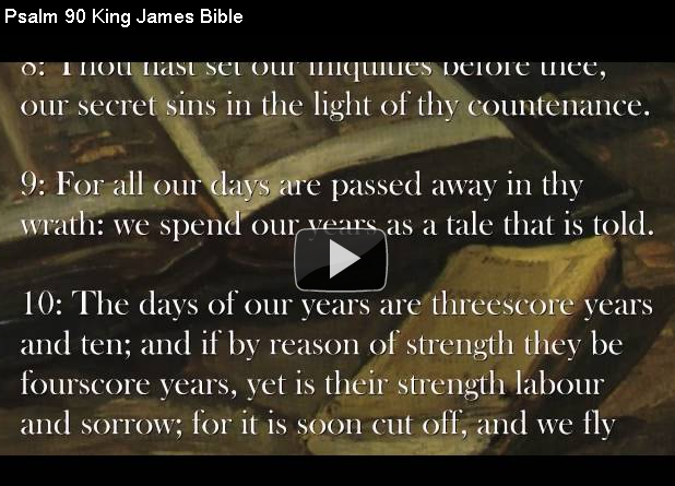 Psalm 90 King James Bible
