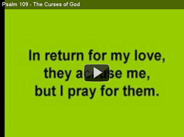 psalom 109 - the curses of God